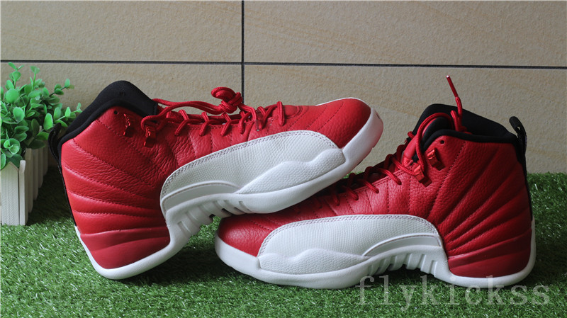 Authentic Air Jordan 12 Gym Red